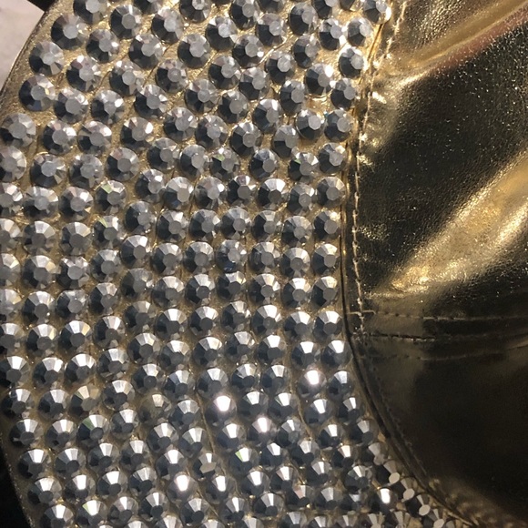 Studded metallic Gold with Studs baseball hat caps Size One Fit Al - Picture 7 of 11